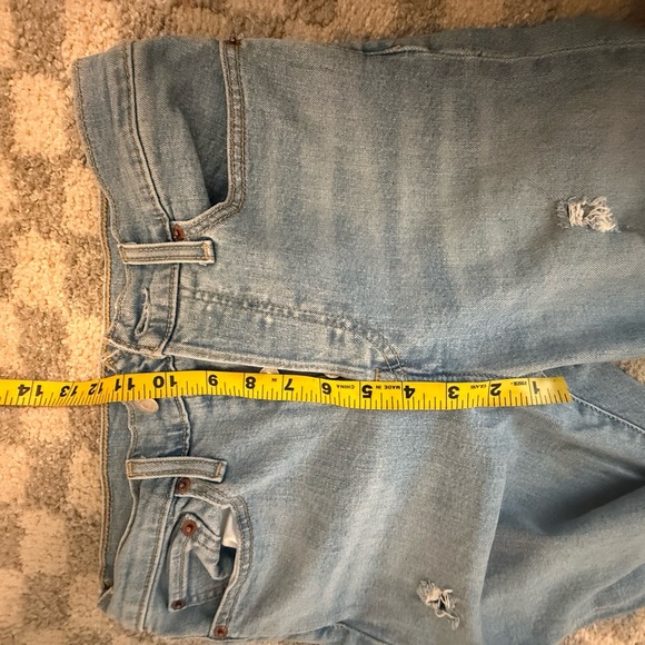 Levi's Light Blue Distressed Skinny Jeans - Picture 9 of 9